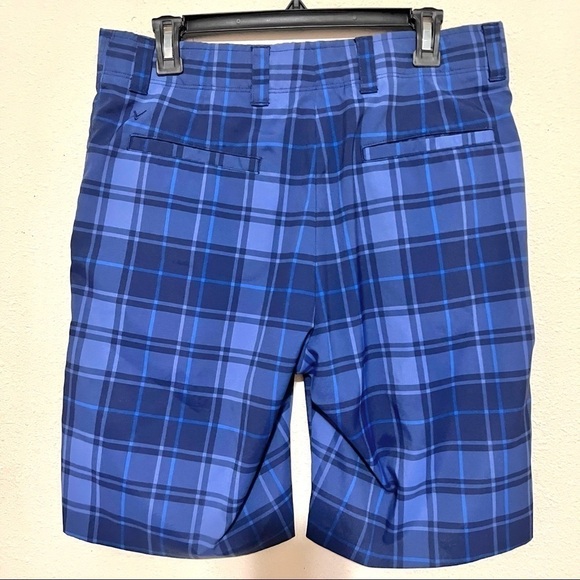 CALLAWAY Swing Tech Ergo Golf Shorts navy mens size 32 - Picture 7 of 11